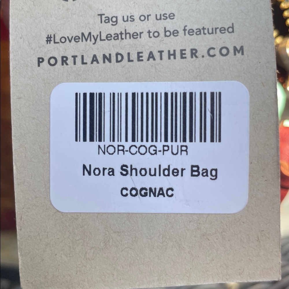 NWT Portland Leather Classic Nora in Cognac - Picture 16 of 16